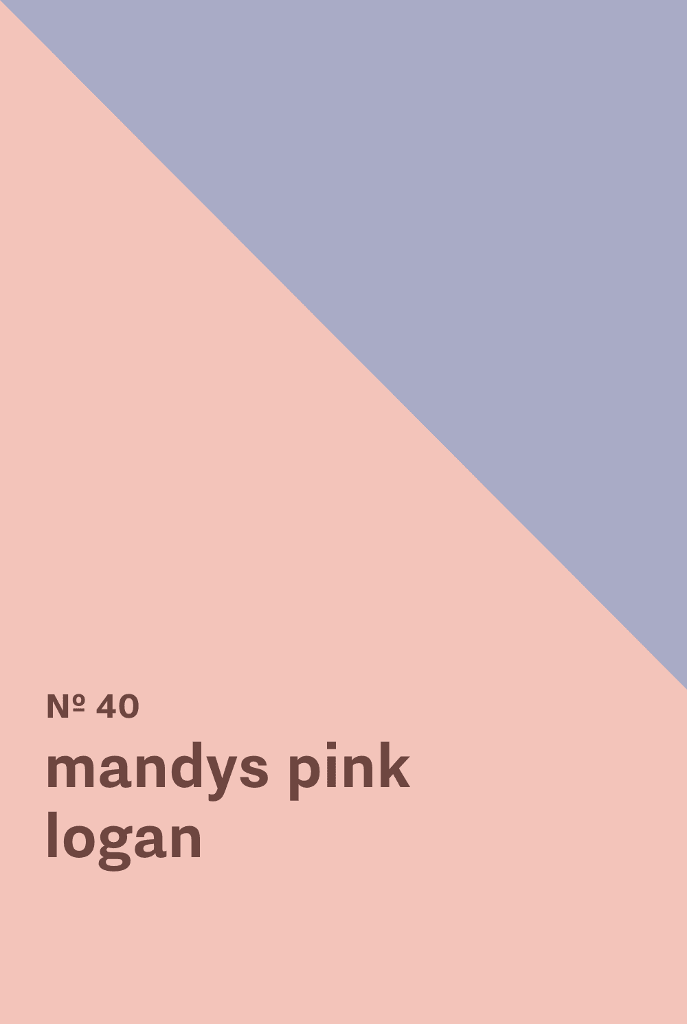 Mandys Pink - Logan