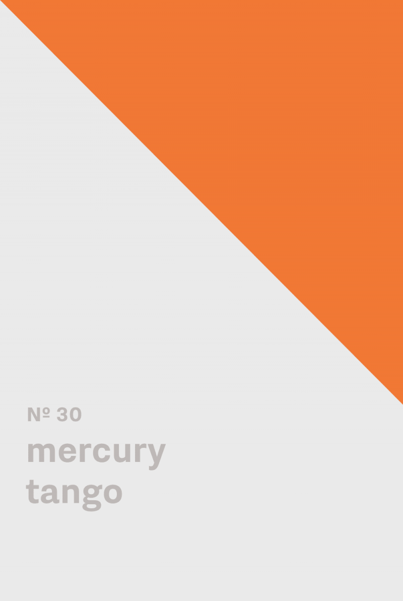 Color inspiration for: Mercury - Tango