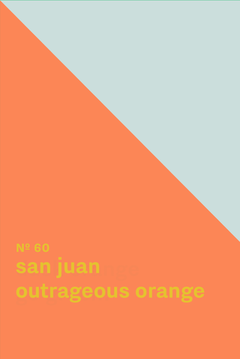 Color inspiration for: San Juan - Outrageous Orange